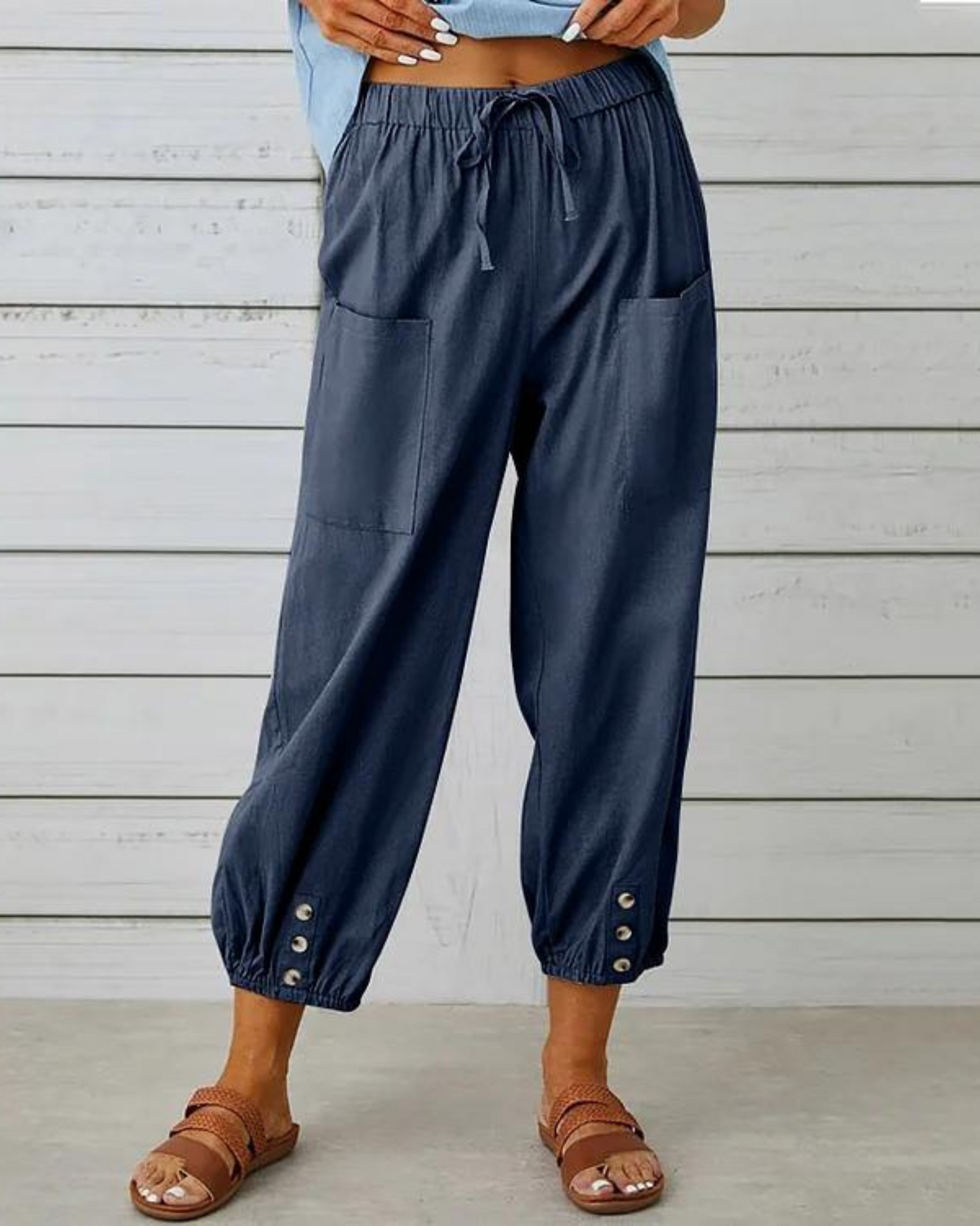 KATY - Loose-Fit Casual Trousers