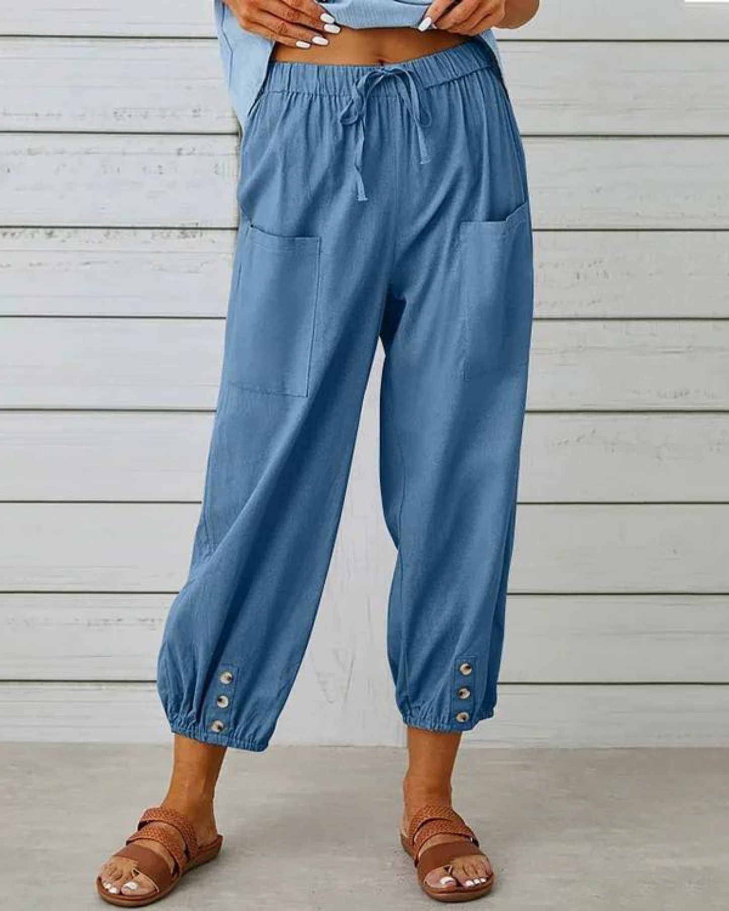 KATY - Loose-Fit Casual Trousers