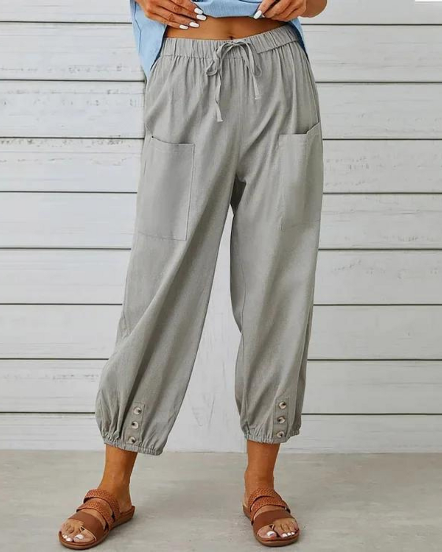 KATY - Loose-Fit Casual Trousers