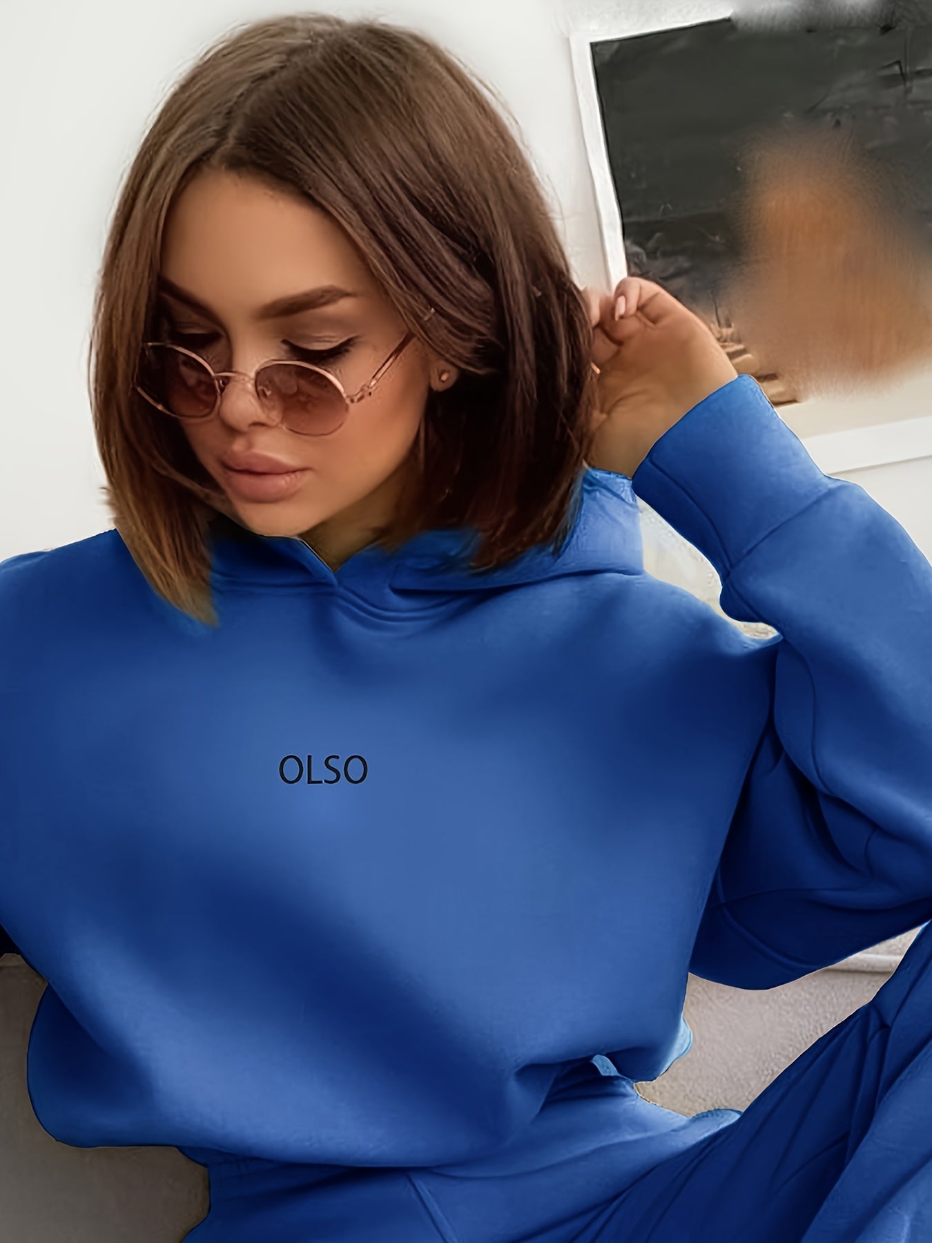 Emiziras - olso women's two-piece set consisting of hoodie and sweatpants