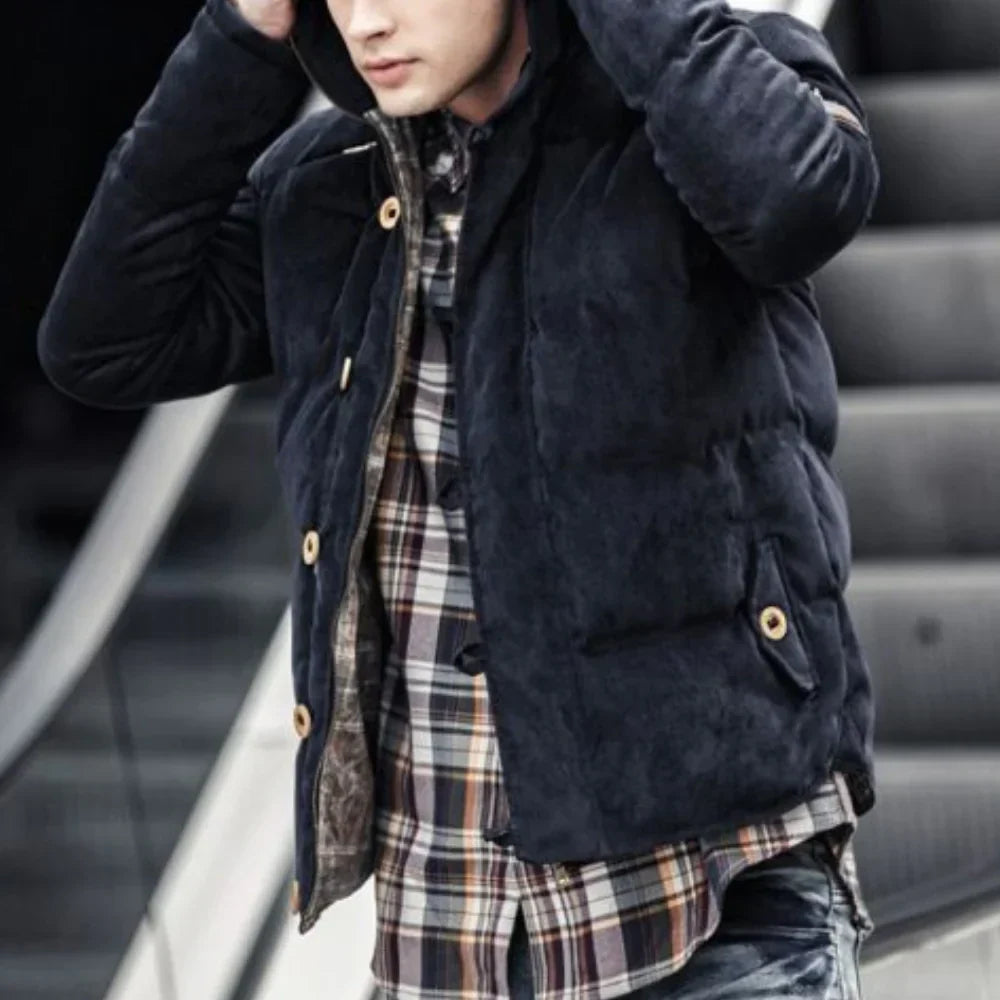 STEVEN - fashionable hooded jacket for men