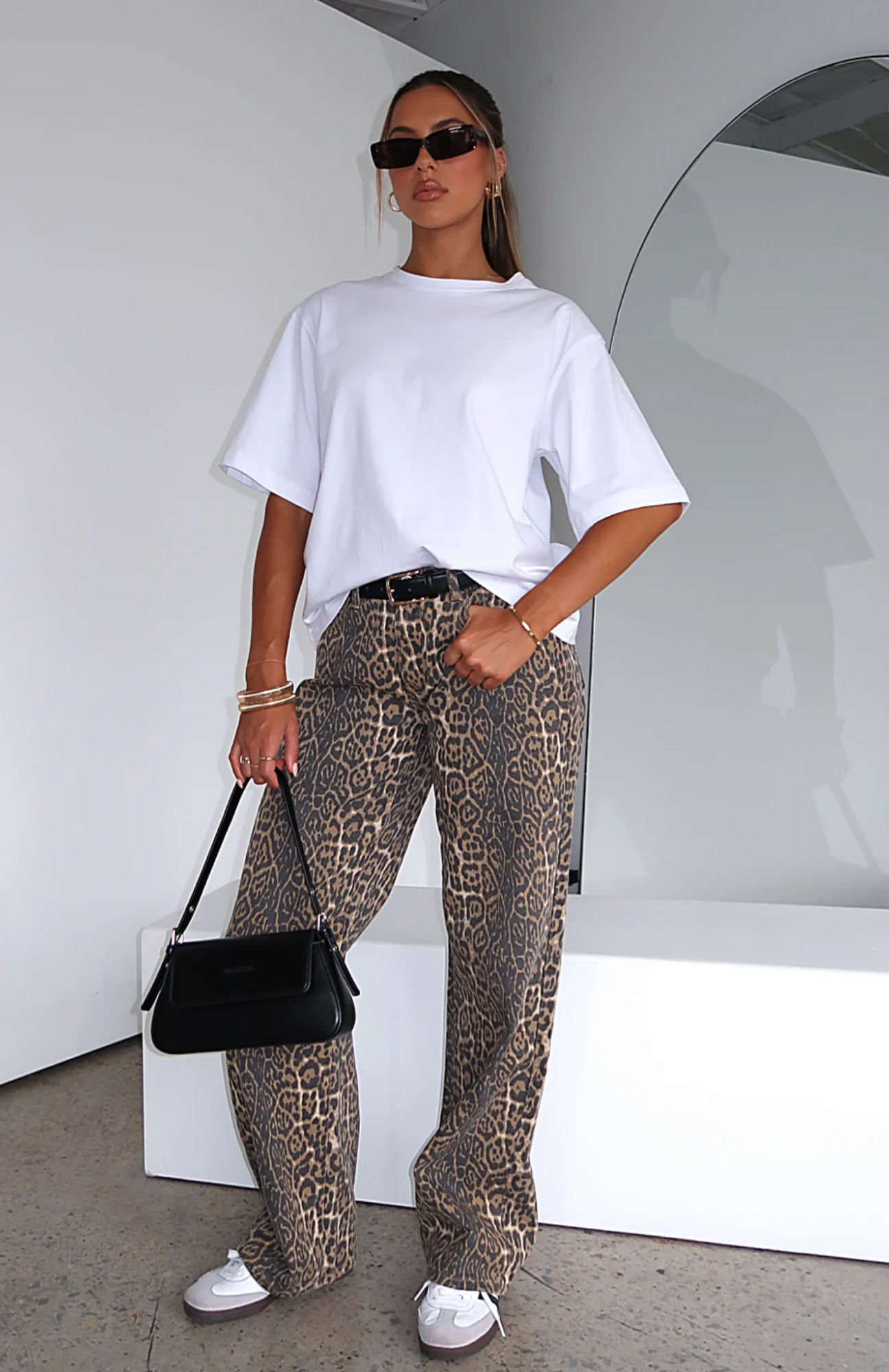 JIA PANTS - LEOPARD