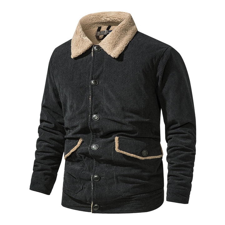 Warm bequeme herren jacke