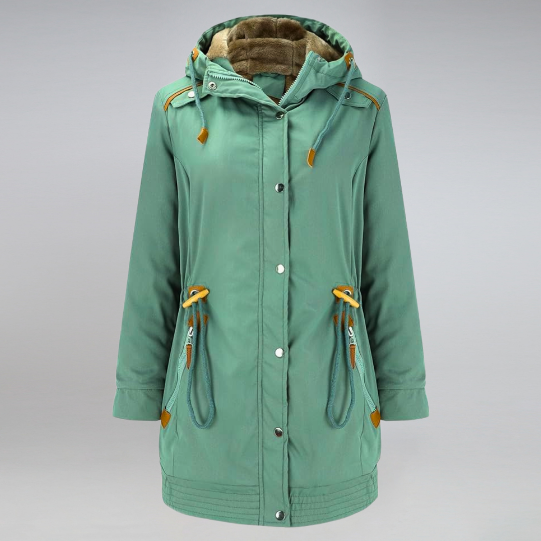 Cosy & weather-resistant women's parka jacket