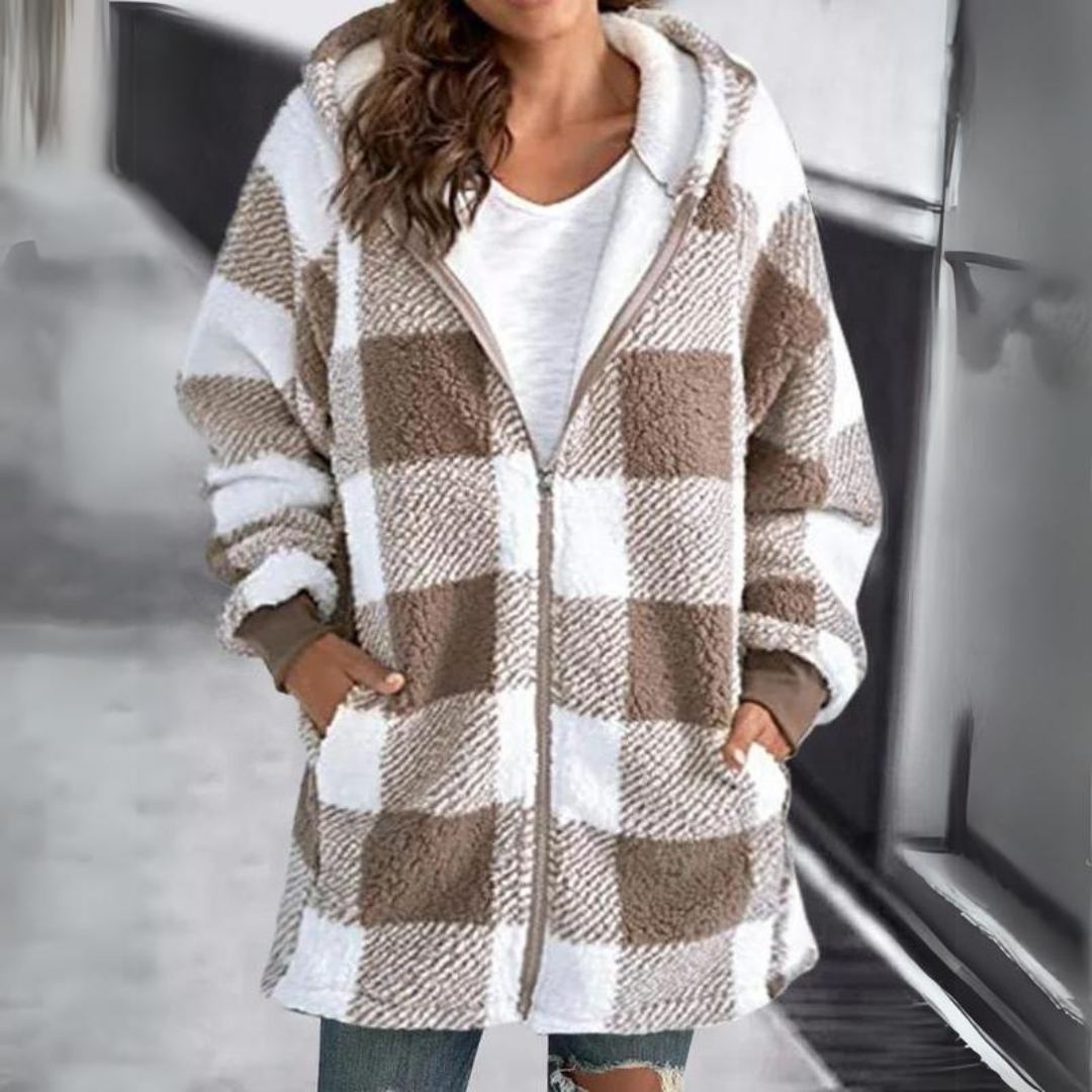 Rebbeca - Oversized Fur Lined Hoodie