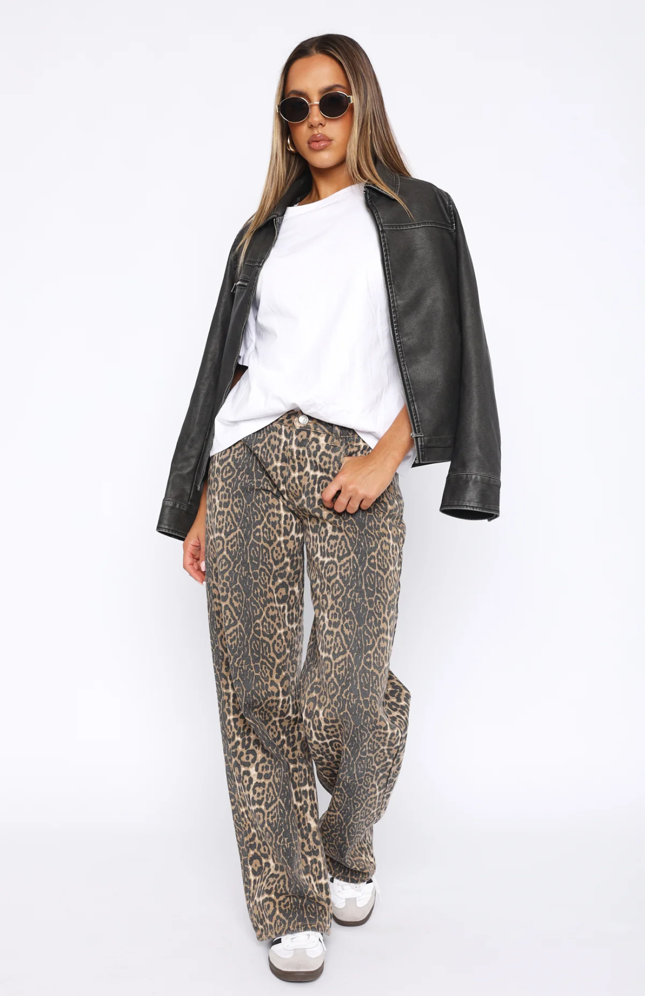 JIA PANTS - LEOPARD