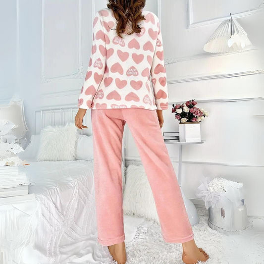 Lala - Cute Fuzzy Pajama Set