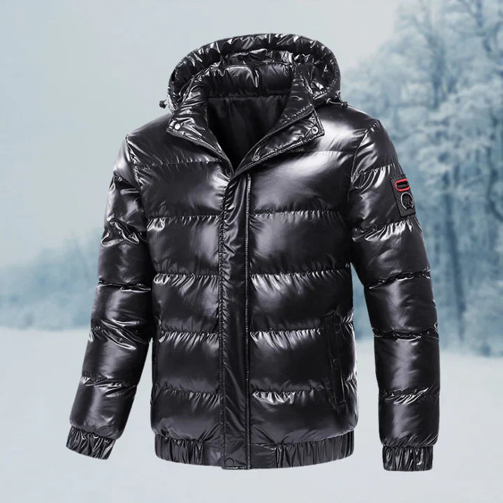 Weather-resistant and stylish men's winter coat