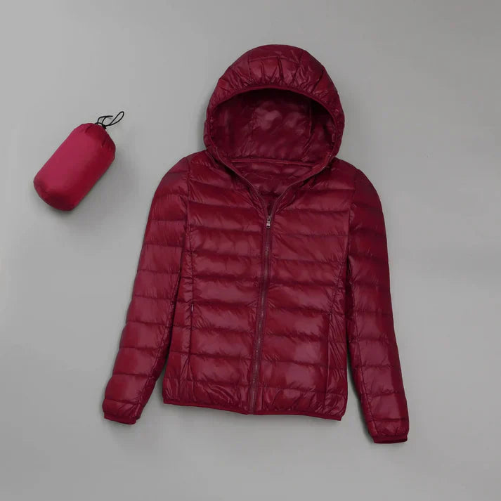 Ultralight quilted jacket - marina