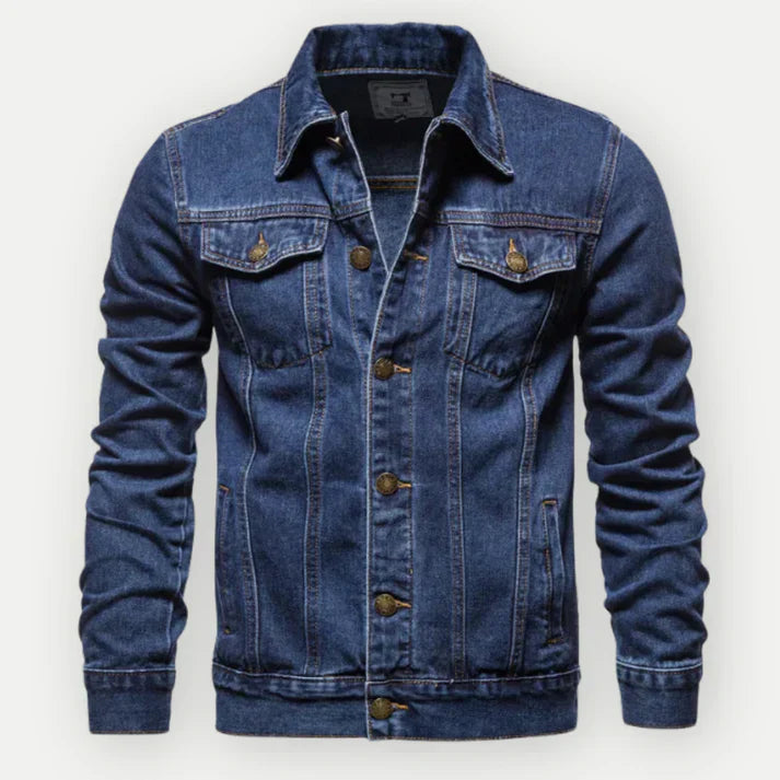 Victor – stylish denim trucker jacket