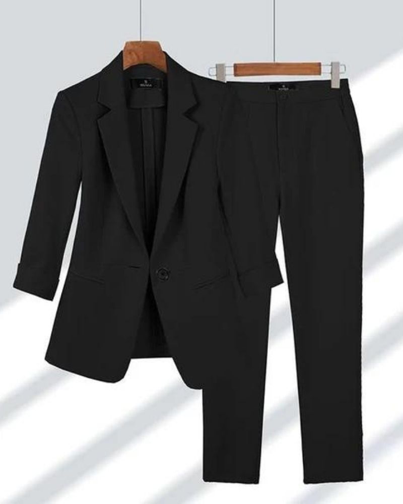 NAOMI - BLAZER AND PANTS SET