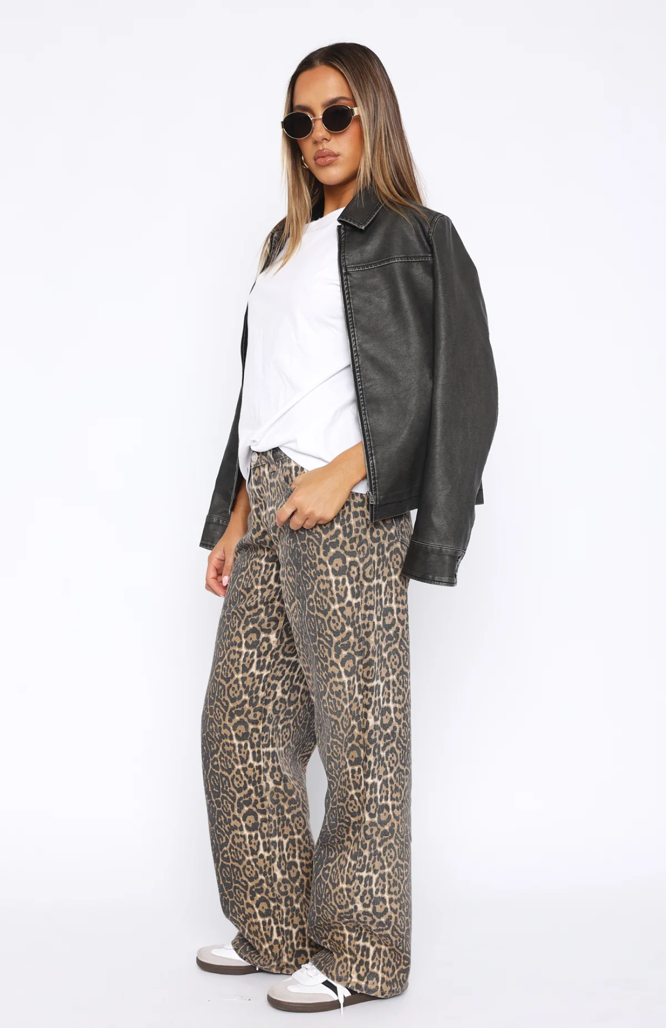 JIA PANTS - LEOPARD