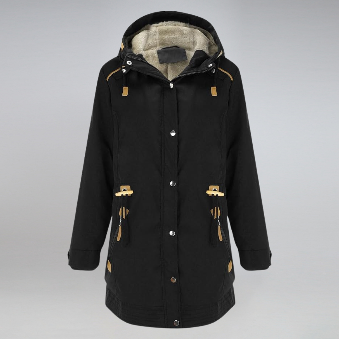 Cosy & weather-resistant women's parka jacket