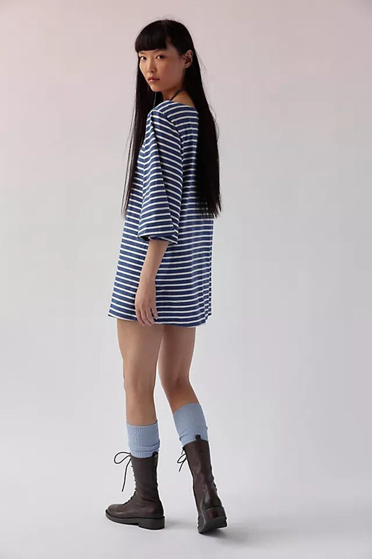 Contrast Striped T-Shirt