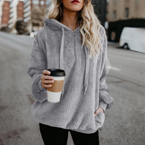 Hilanie | warm downy hoodie