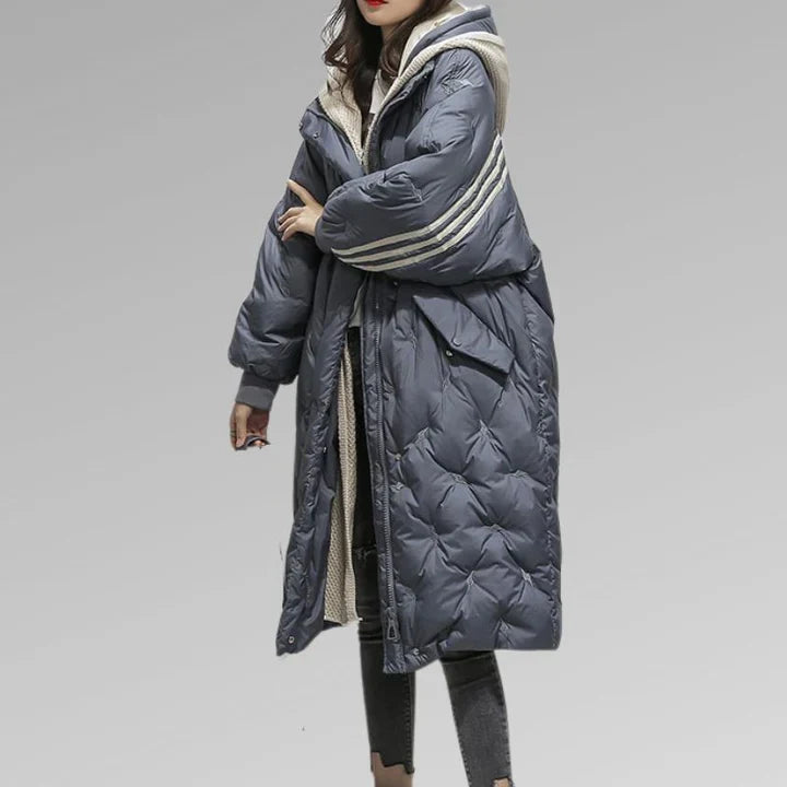 Tirivia - long down jacket for ladies