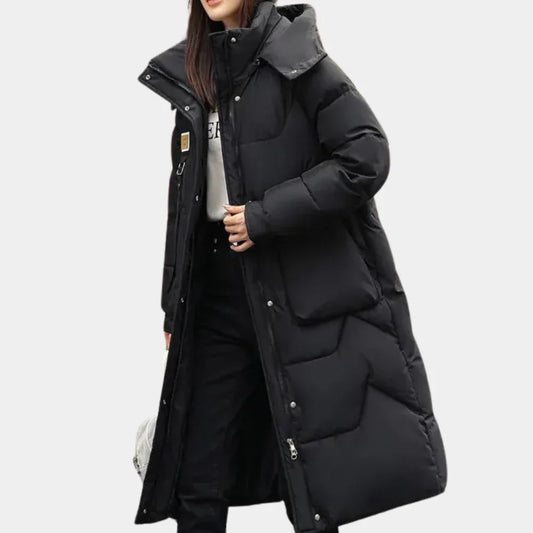 SAMANTHA - puffed hooded jacket for women