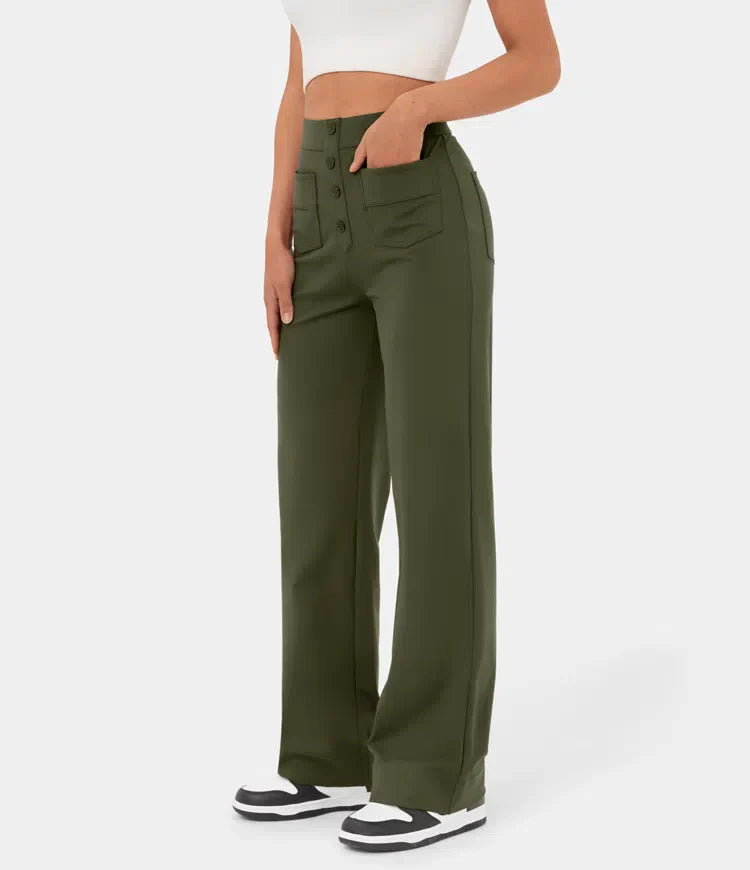 Vanessa High Waist Casual Pants