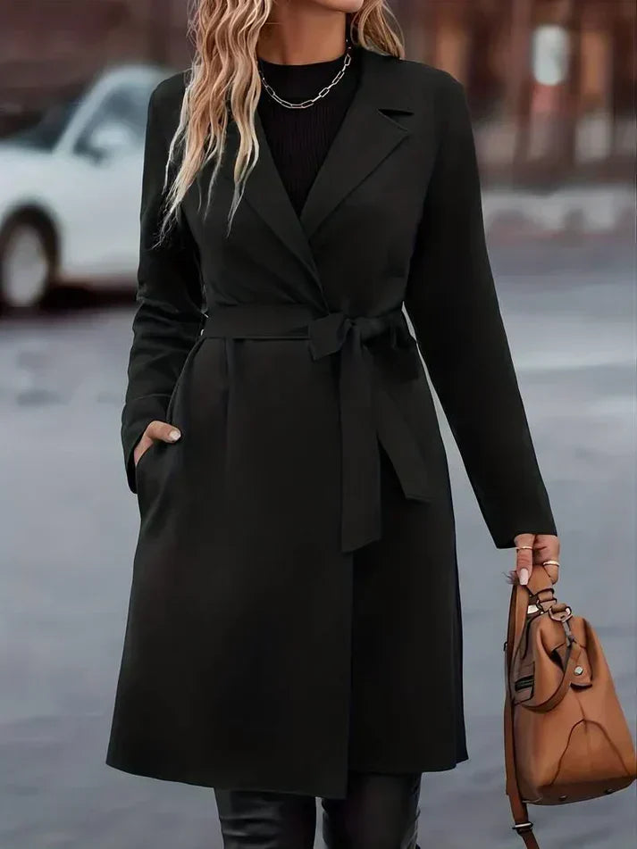 Elegant women's coat sofie: stylish design for autumn & winter