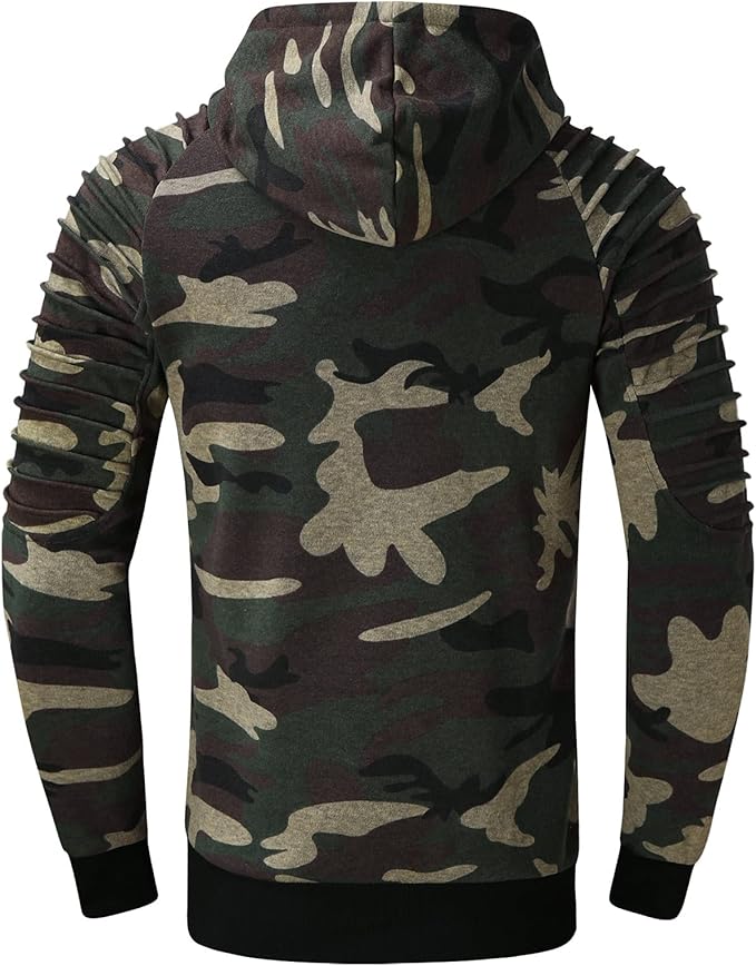 Pullover in a trendy camouflage colour for stylish men