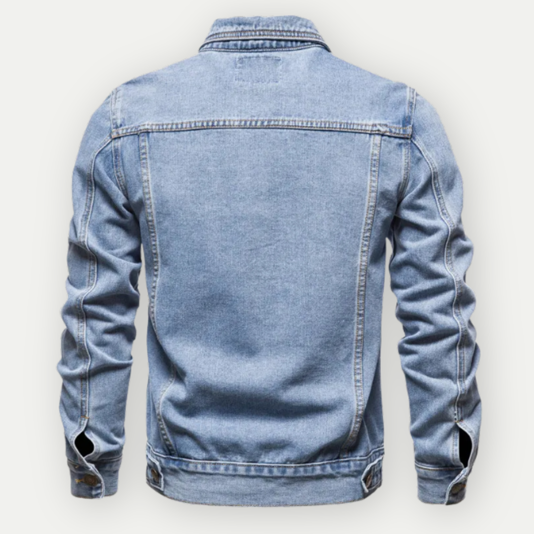 Antonios - Classic Denim Trucker Jacket