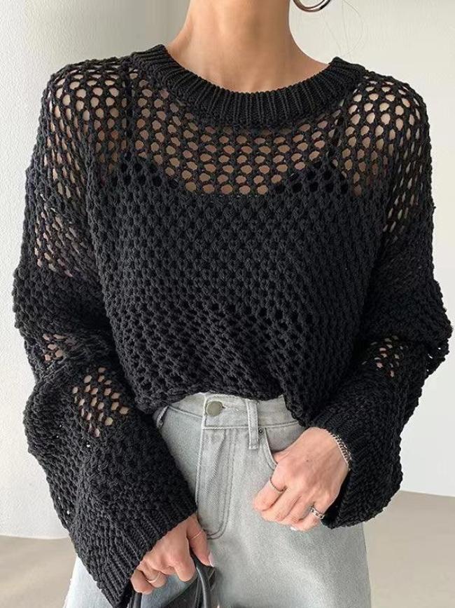 Gabriella - trendy knitted jumper for women