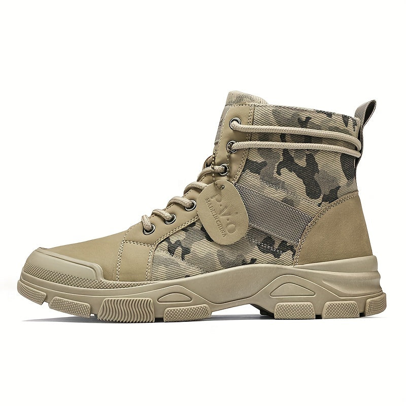 Dexter | Tactical camouflage lace-up shoes