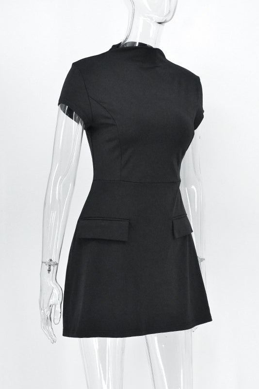 Thea Mini Dress - Black