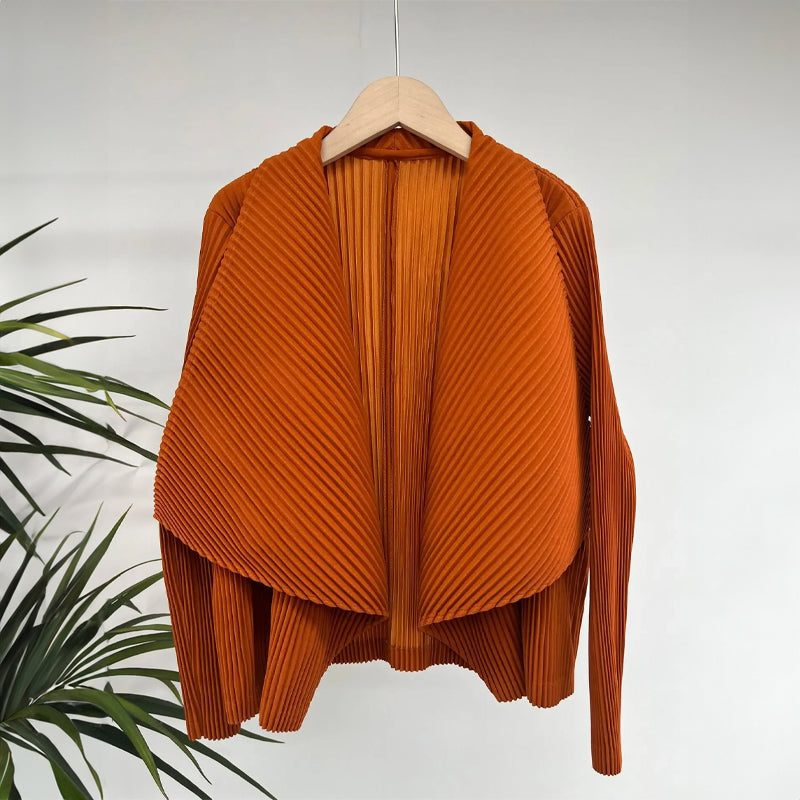 ALONA CHIC PLEATED CARDIGAN