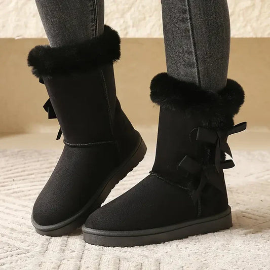 Classic half-high snowboots for women - marianne