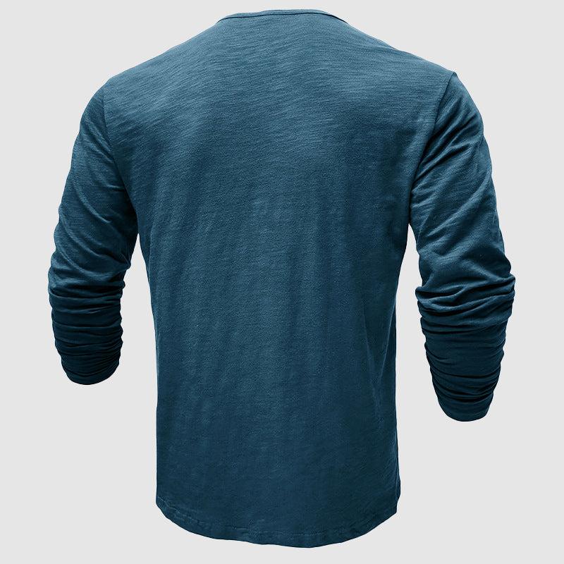 Blade Cotton Henley Shirt