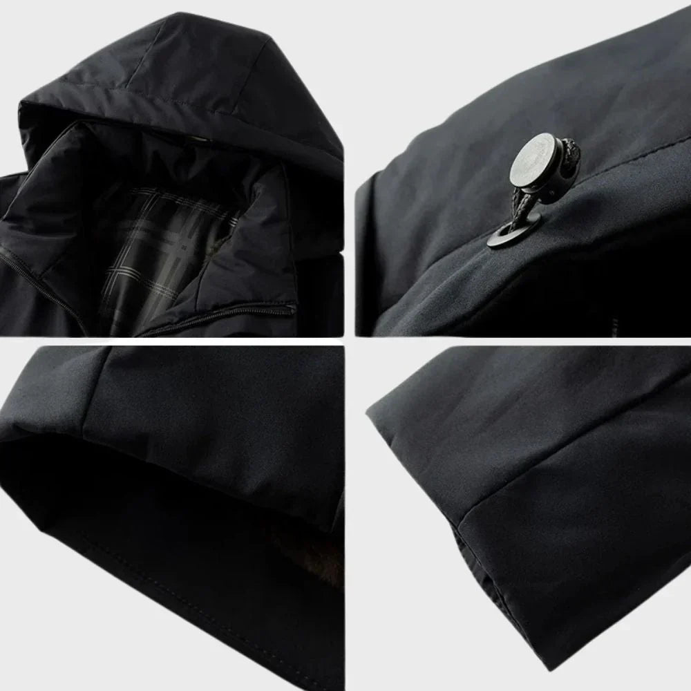 Thick and waterproof jacket for winter