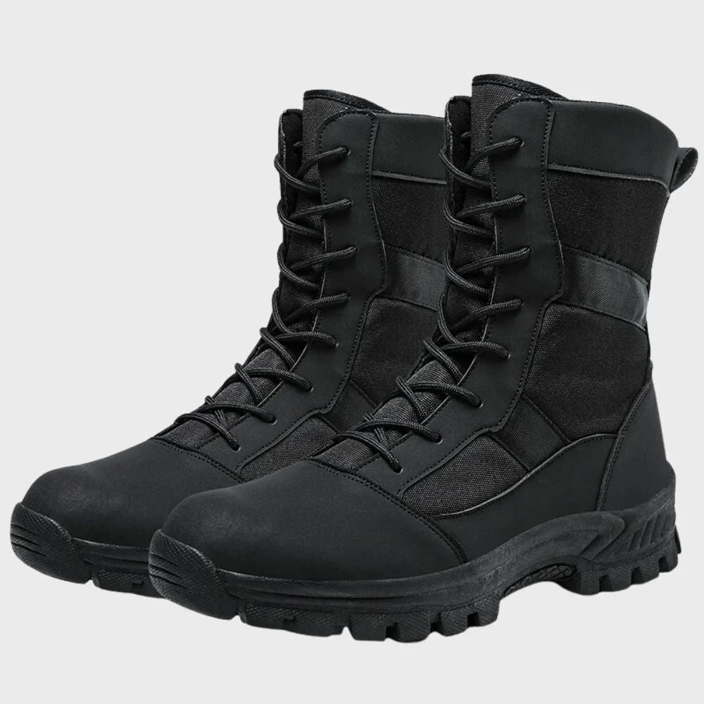 Comfortable men's high hiking boots