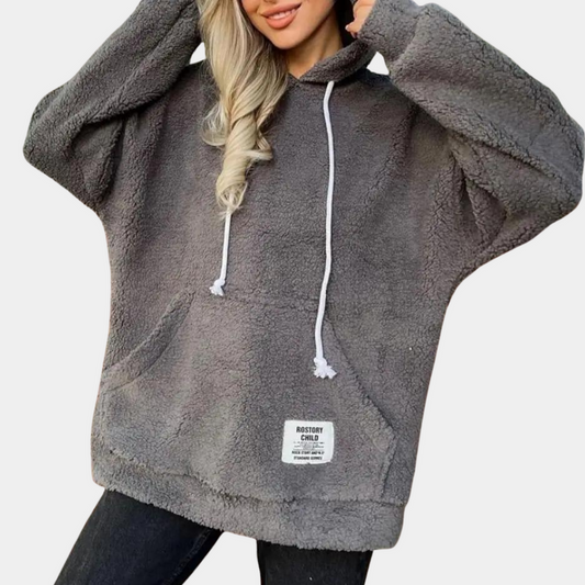 Soft and warm hoodie for women