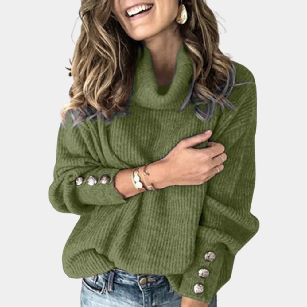 Women's knitted turtleneck