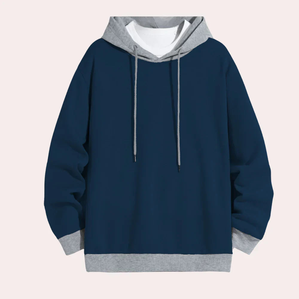 Dimitris - casual men's drawstring hoodie