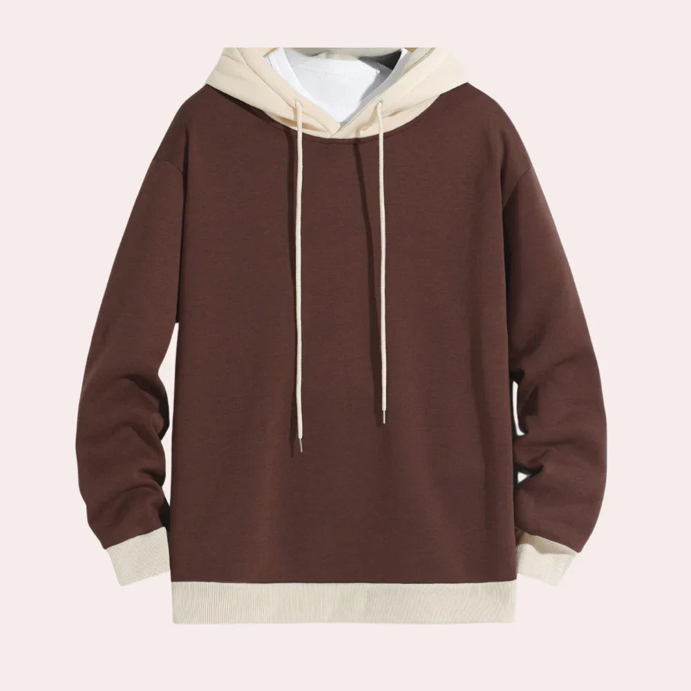 Dimitris - casual men's drawstring hoodie