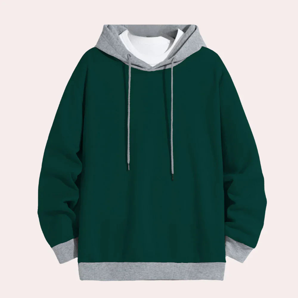 Dimitris - casual men's drawstring hoodie