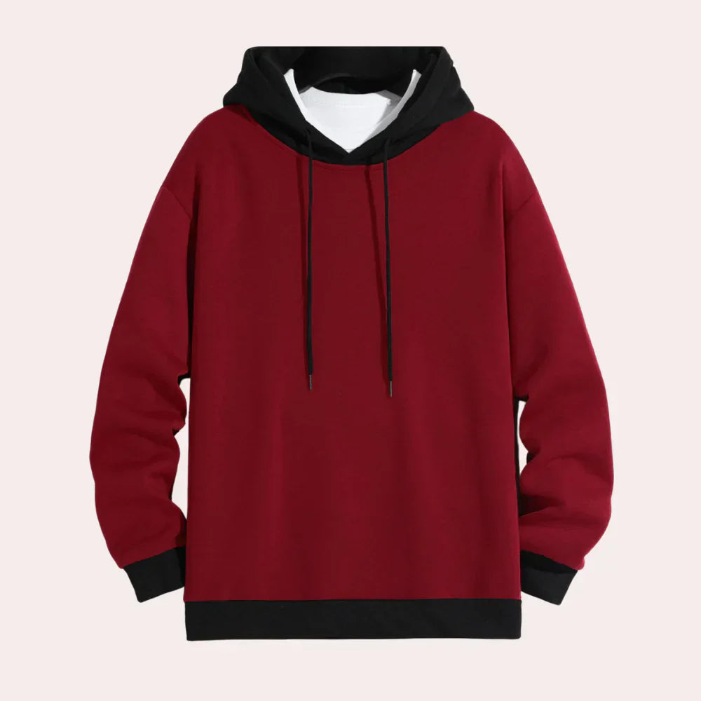 Dimitris - casual men's drawstring hoodie