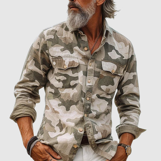 Charles Morrison Nomad Camouflage Shirt