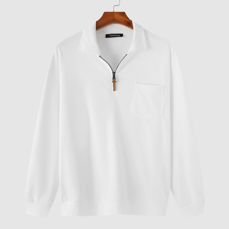 Conquest Half Zip Spring Polo Shirt