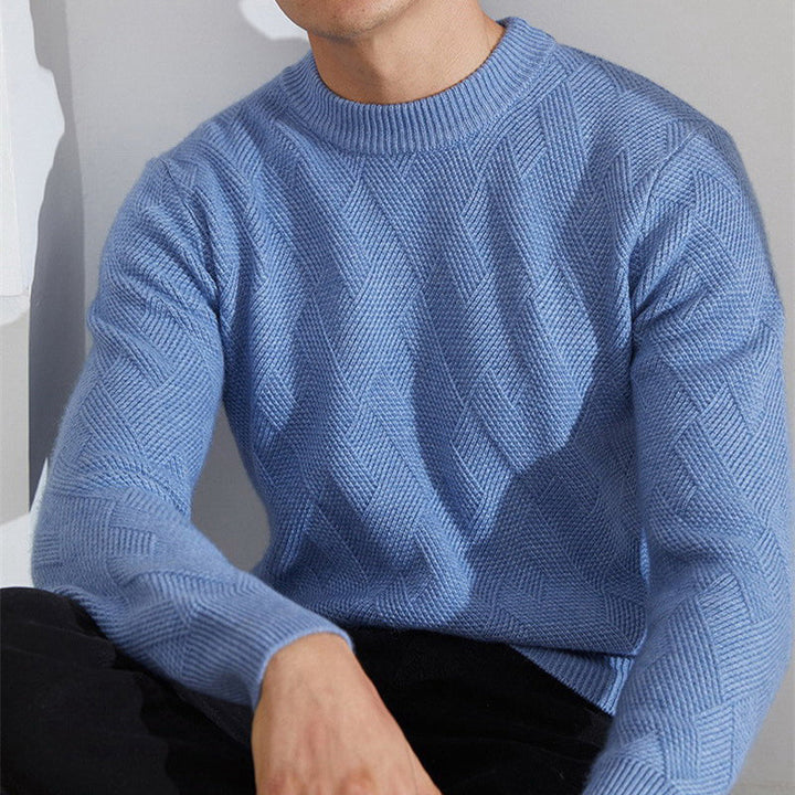 Elegant men's cashmere jumper in various colours