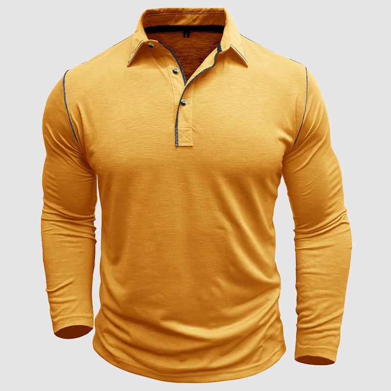 Davidson Solid Color Long Sleeve Shirt