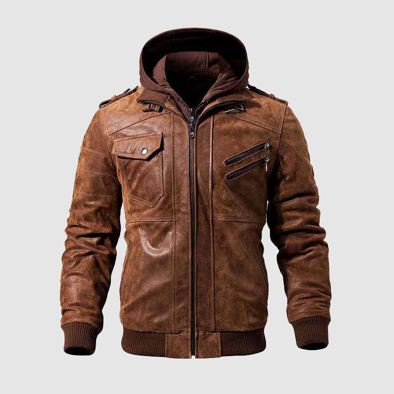 Dogfight Genuine Leather Jacket