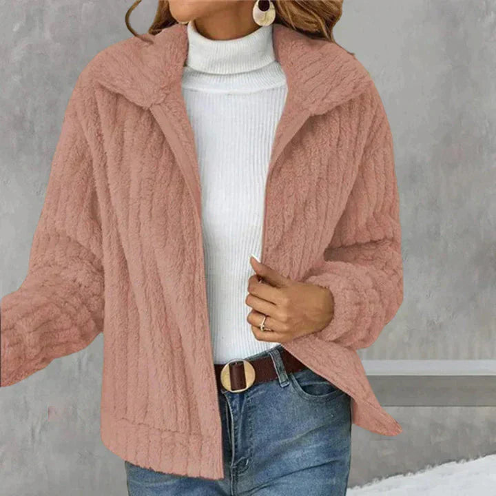 Nadia - Casual Plush Cardigan