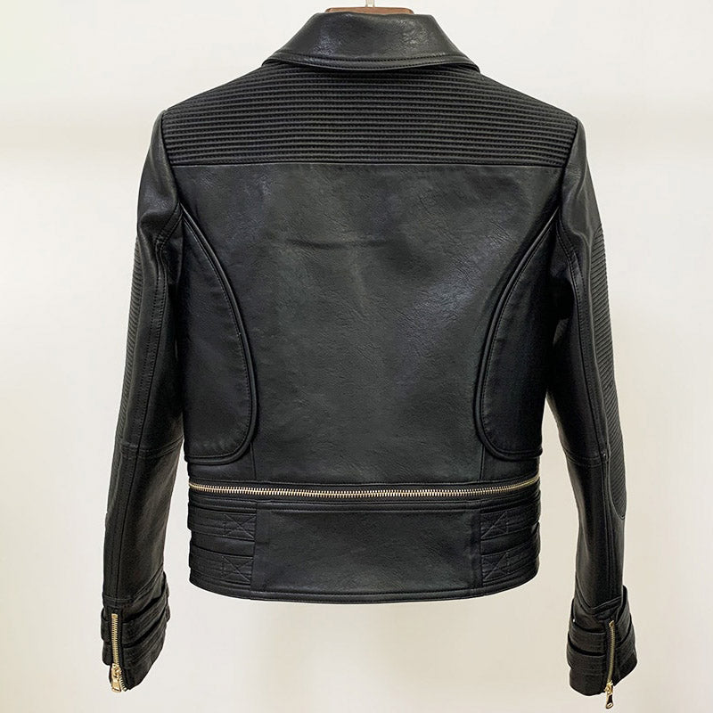 Emie-Daly Spring Leather Jacket