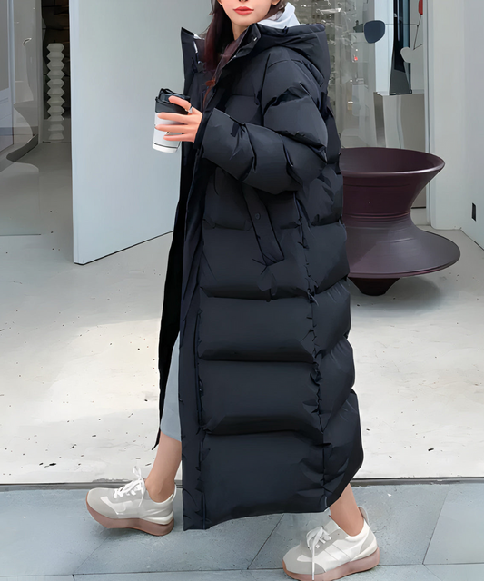 Waterproof and windproof long coat - Celine