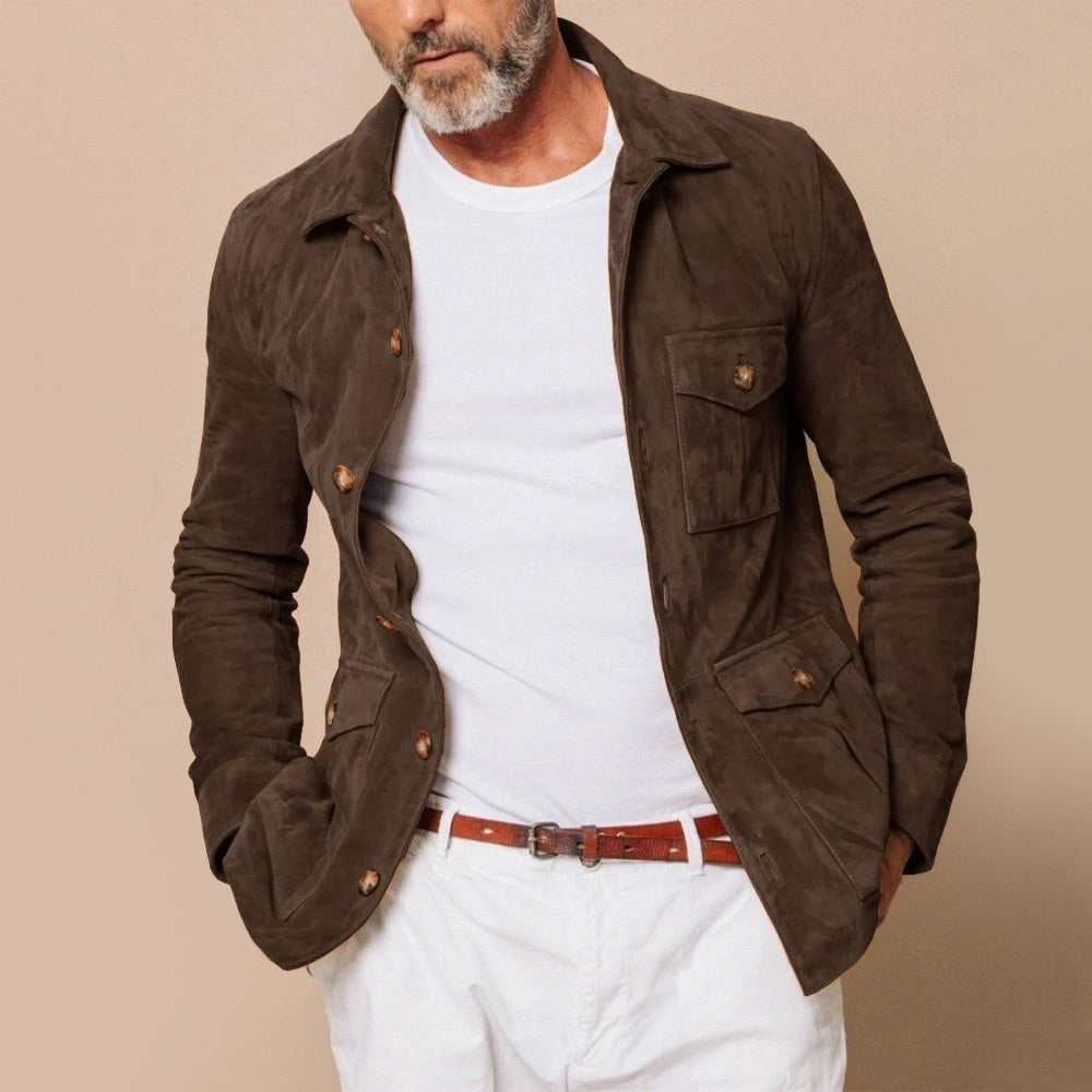 Frank Hardy Classic Suede Jacket