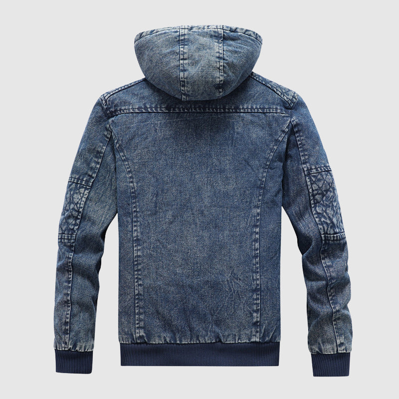 Frank Hardy Hooded Denim Jacket