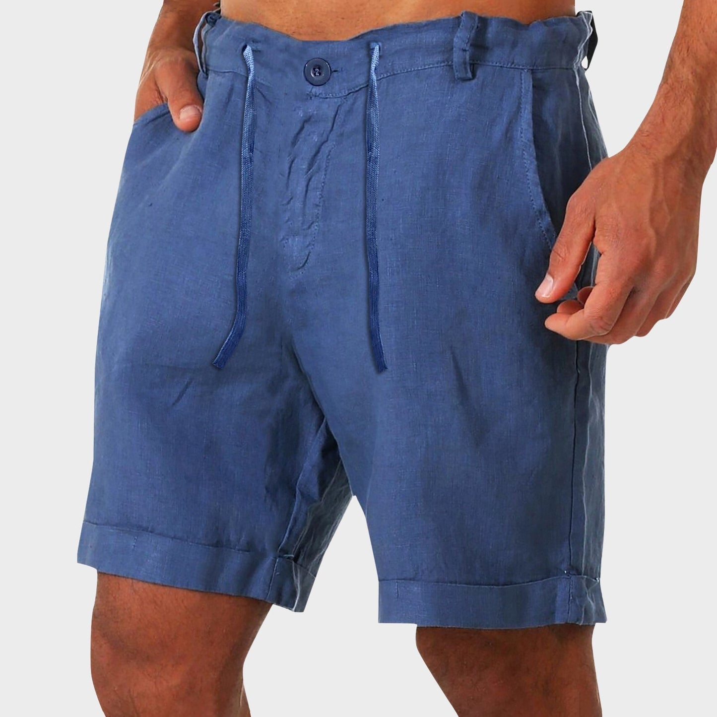 Frank Hardy Linen Summer Vacation Shorts